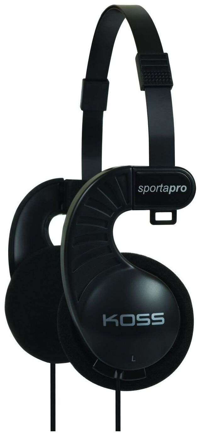 Наушники KOSS Sporta Pro, накладные, черный, проводные - фото №13