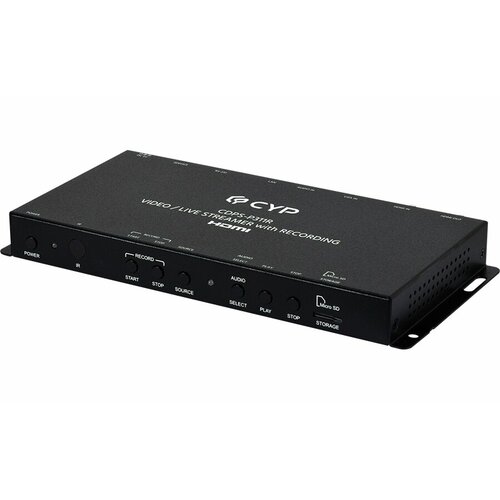 Cypress CDPS-P311R-      Ethernet H.264  1080p/30  HDMI, VGA,   Micro SD