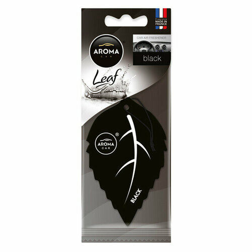 Ароматизатор aroma car leaf black 599₽
