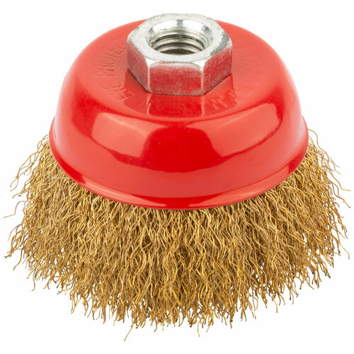 Щетка чашеобразная из гофрированной проволоки, УШМ, 125мм, М14 Колир