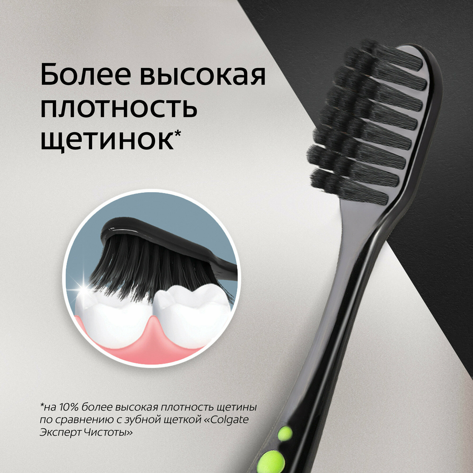 Зубная щетка Colgate Extra Density для эффективного очищения, средней жесткости 2 шт (2 упаковки) — фото 1