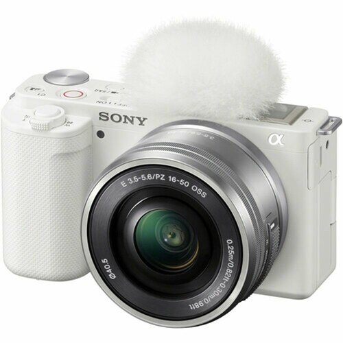 SONY ZV-E10 KIT 16-50 White русский меню 8599900₽