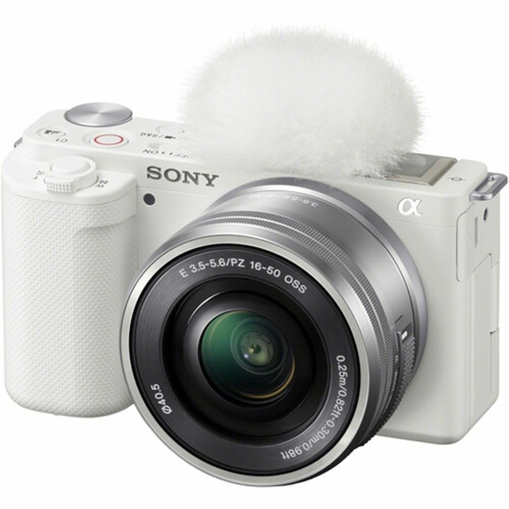 SONY ZV-E10 KIT 16-50 White русский меню