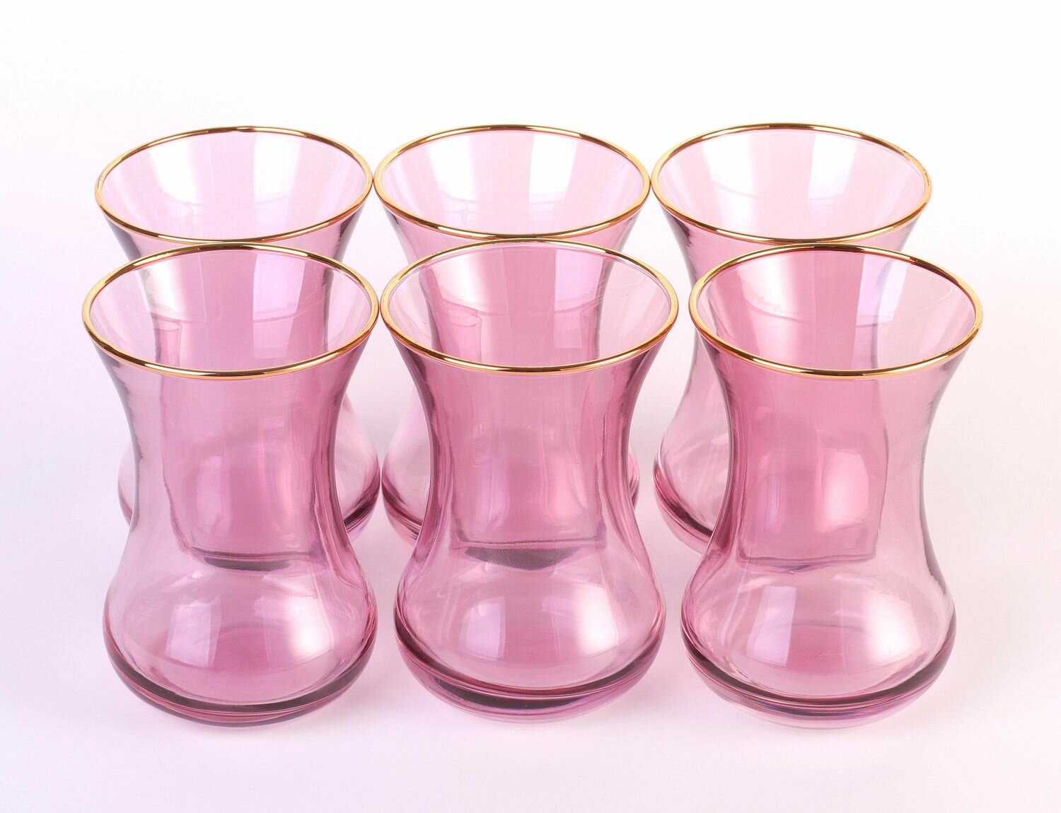 Набор 6шт восточных стаканов 135мл d6см h9см