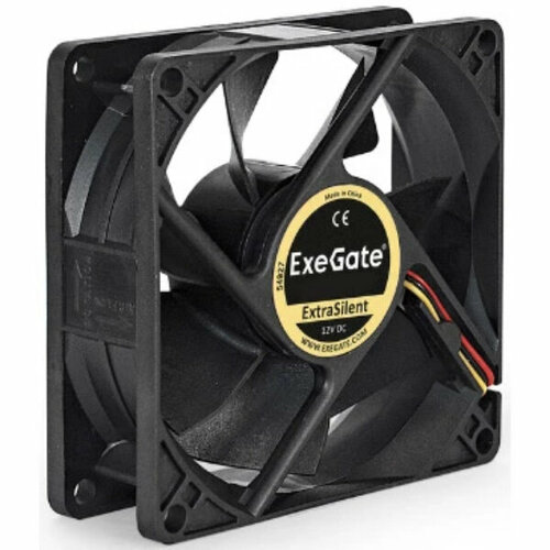 Вентилятор 12В DC ExeGate EX14025S2P (140x140x25 мм, Sleeve bearing (подшипник скольжения), 2pin (разъем 2.54), 1200RPM, 24dBA)