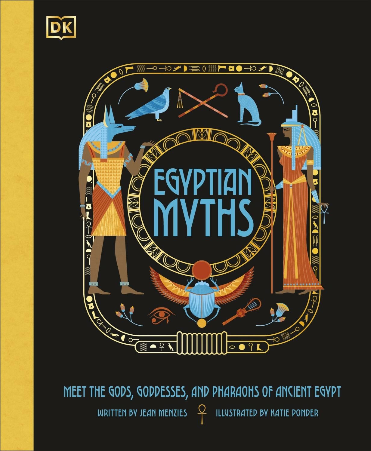 Egyptian Myths. Meet the Gods, Goddesses, and Pharaohs of Ancient Egypt / Menzies Jean / Книга на Английском - фото №1