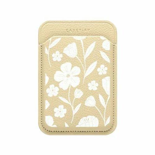 Картхолдер Casetify Penelope by Ivory Paper Co (Oat Milk)