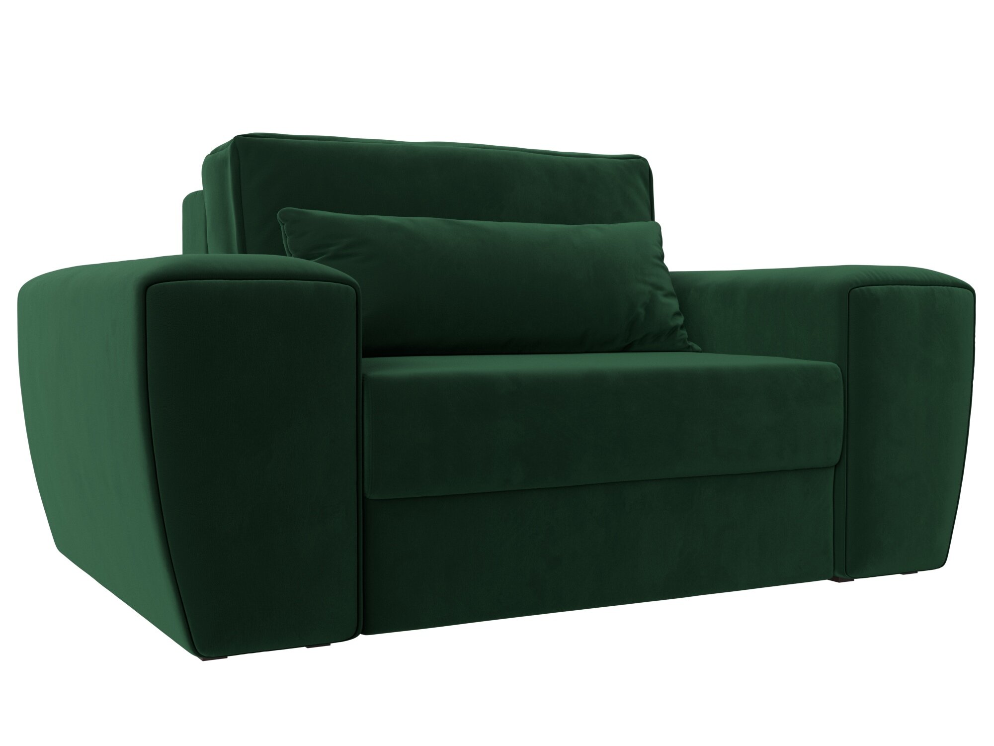 Кресло Лига Диванов Лига-008 (велюр) Зеленый