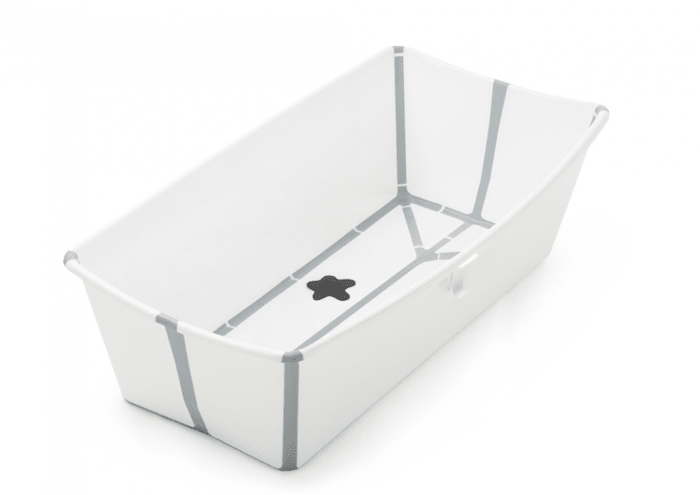 Ванночка Stokke FlexiBath X-large, белый/серый, 69 л, 41х24х82 см