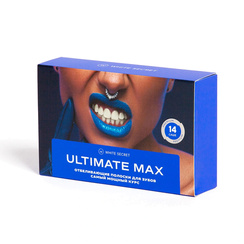 Отбеливающие полоски White Secret Ultimate Max, 14 пар