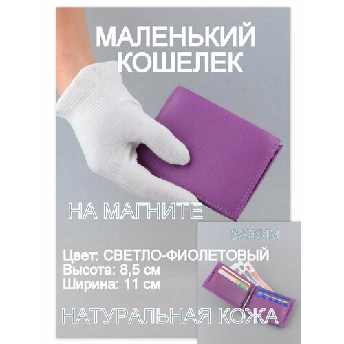 Кошелек Rubelleather КЖ24-071-1, голубой