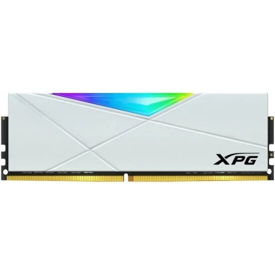 Оперативная память Adata DDR4 16Gb 4133MHz pc-33000 XPG SPECTRIX D50 RGB White CL19 (AX4U413316G19J-SW50)