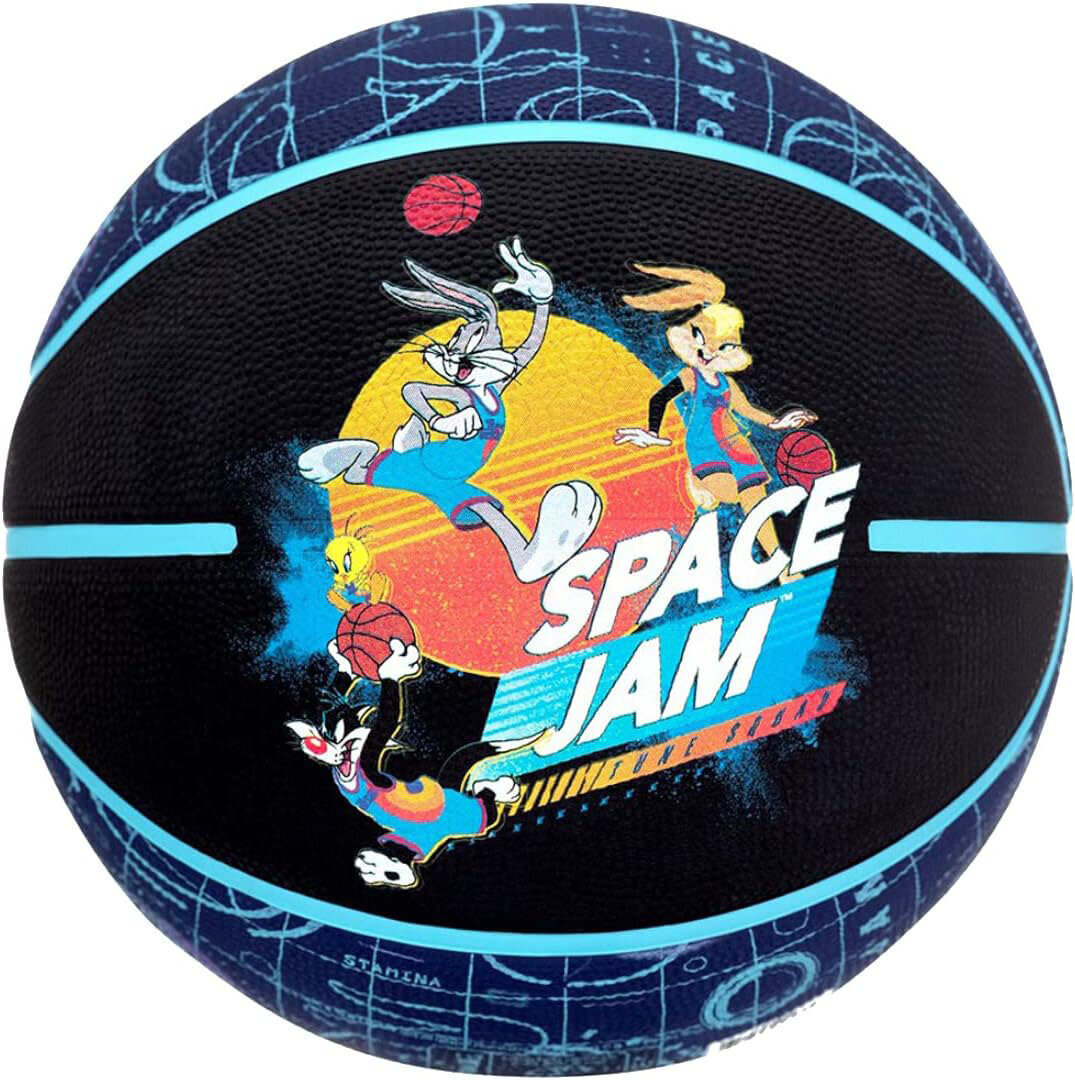 Мяч баскетбольный SPALDING Space Jam Tune Court 84596z, размер 5