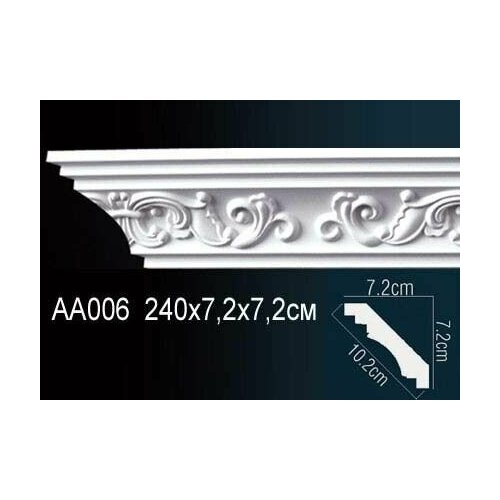Потолочный карниз с рисунком AA006 2,4М