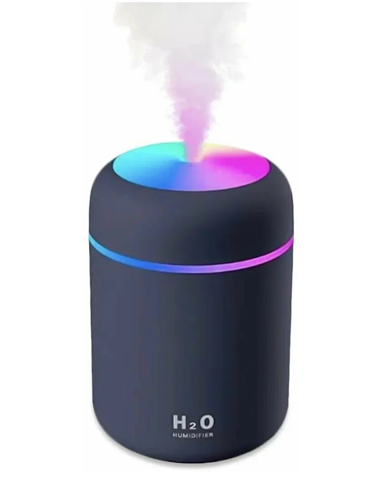 Аромадиффузор-ночник USB Colorful Humidifier H2O, серый