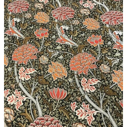 Гобелен, гобеленовая ткань на отрез 170х50 см / У. Моррис, 