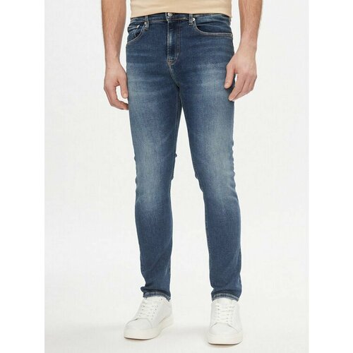 Джинсы Calvin Klein Jeans, размер 33/34 [JEANS], синий джинсы calvin klein jeans размер 33 34 синий