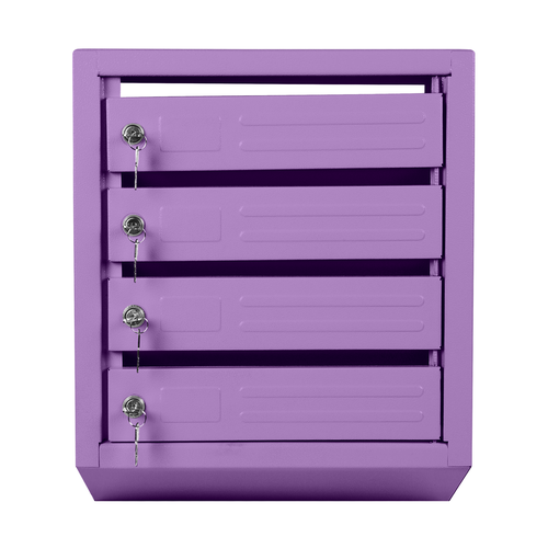 Почтовый ящик Базис 4-х секционный 1840₽