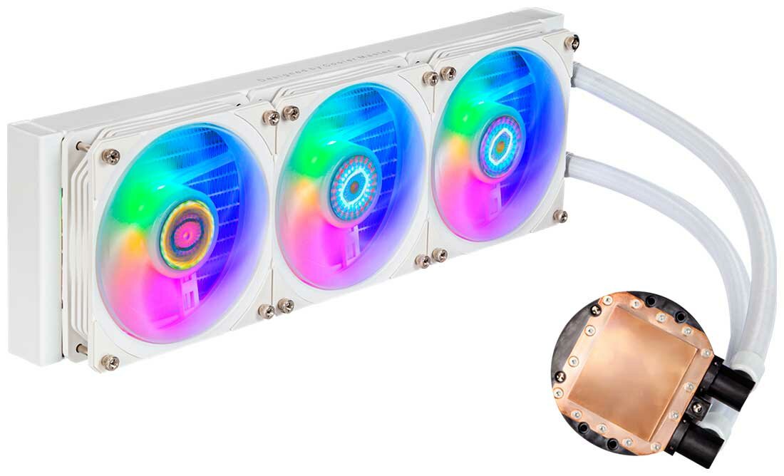 Система охлаждения жидкостная Cooler Master MLY-D36M-A23PZ-RW LGA1700/1200/2066/2011-v3/2011/115x/AM5/AM4/AM3+/A - фото №6
