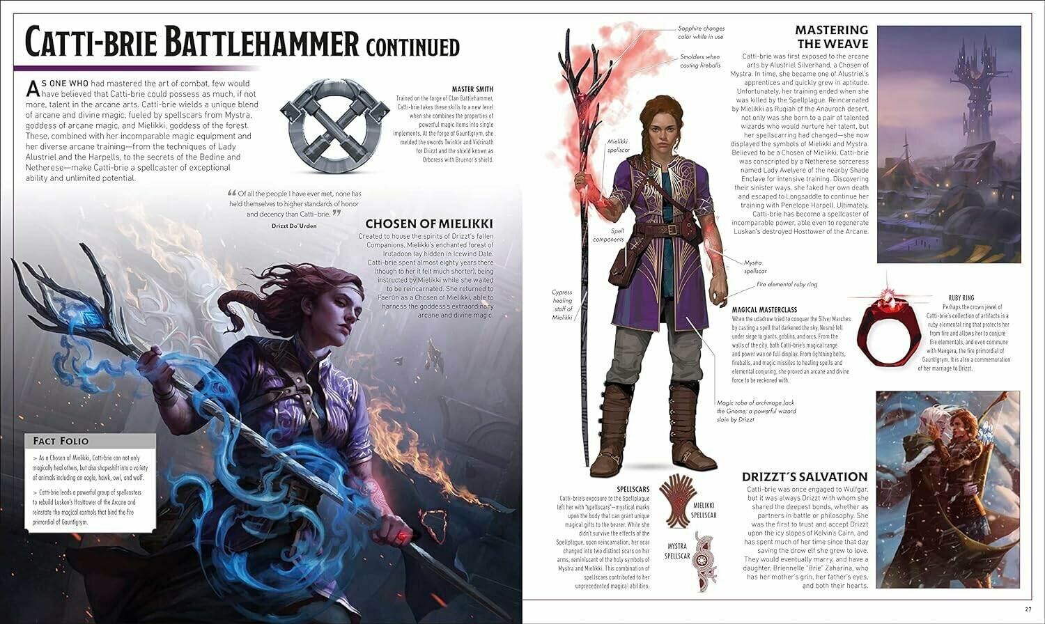 Dungeons & Dragons The Legend of Drizzt Visual Dictionary - фото №4
