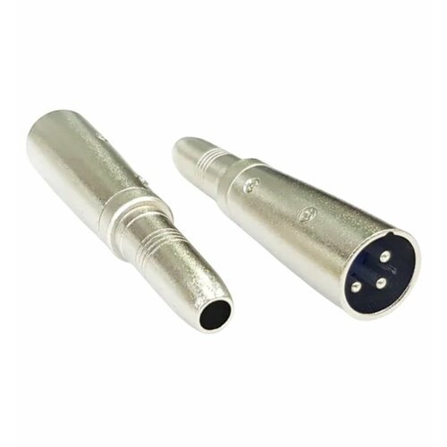 Переходник XLR (шт.) - Jack 6,3mm (гн.)
