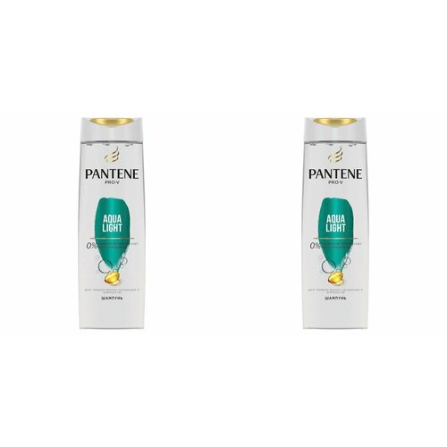 Шампунь Pantene Pro-V, Aqua Light, для всех типов волос, 400 мл, 2 шт