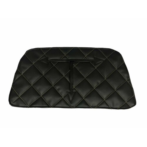 Утеплитель радиатора УАЗ 469 чёрный ромб золотая нить