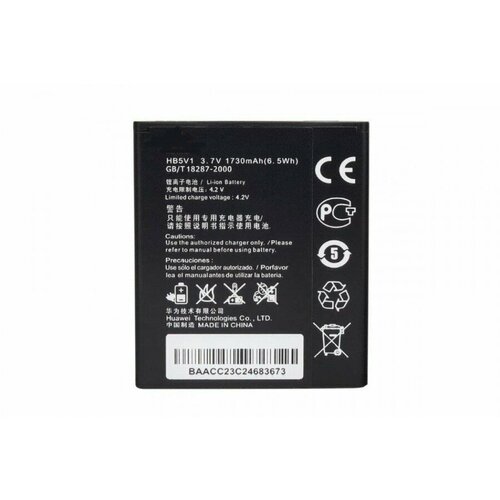 аккумулятор cs huy300sl hb5v1 для huawei ascend y511 g350 y300 3 7v 1500mah 5 55wh АКБ/Аккумулятор для Huawei G350/Y300/Y511/Y520/Y5C/Y541 (HB5V1) качество Премиум