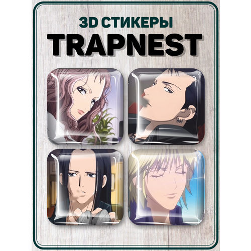 Наклейки на телефон 3D стикеры Trapnest Нана