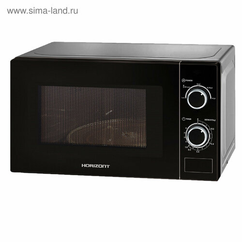Микроволновая печь 20MW700-1378DMB, 700 Вт, 20 л, чёрная