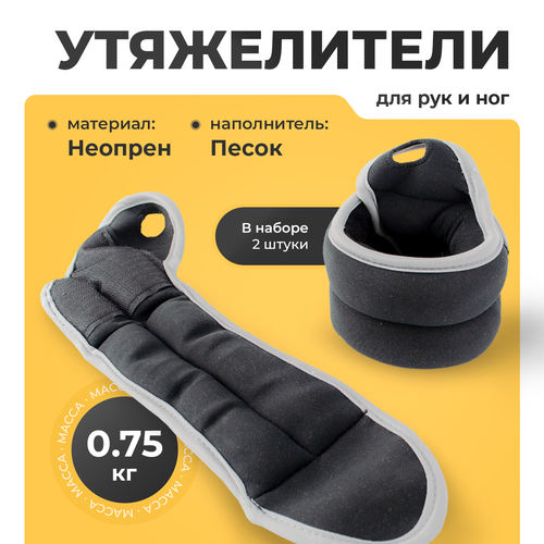 Утяжелитель для запястья FLEXTER 750*2