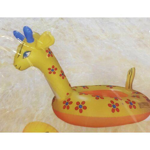 Круг надувной Жираф желтый, 65х25см