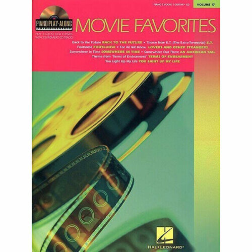Песенный сборник Musicsales Piano Play-Along Volume 17: Movie Favourites
