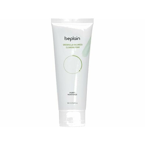 Пенка для умывания лица BEPLAIN Greenful pH-balanced Cleansing Foam