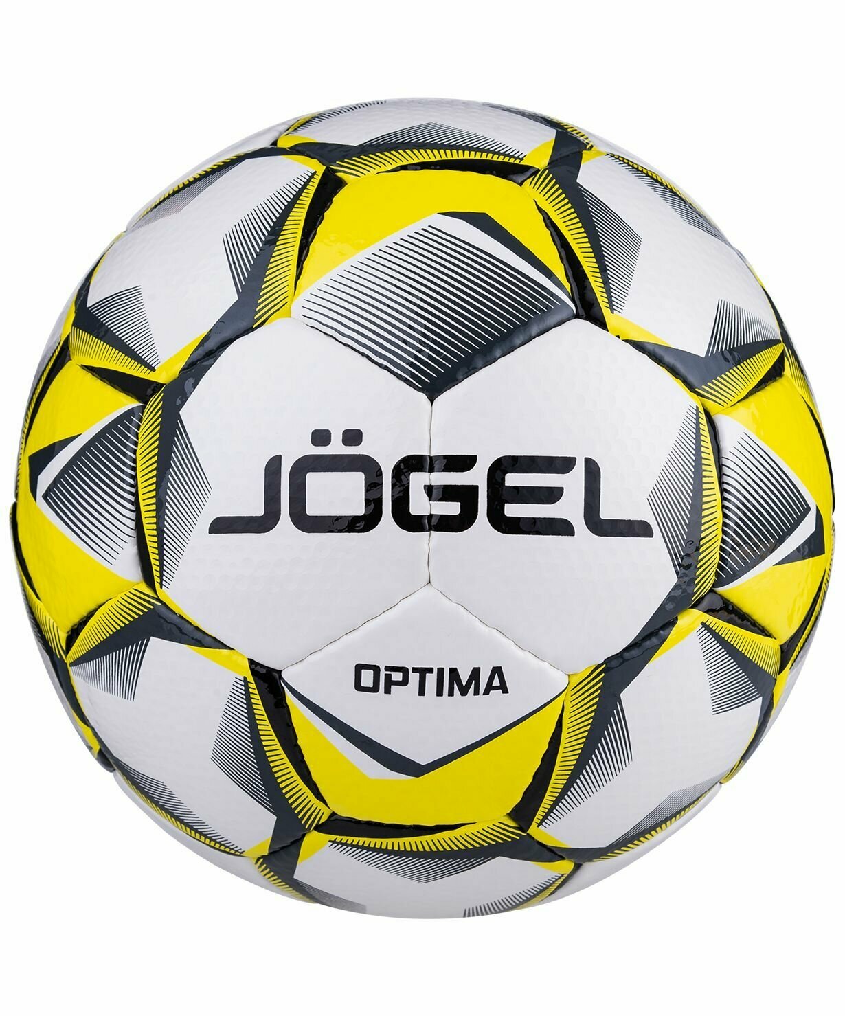 Мяч футзальный Jogel Optima №4, белый/черный/желтый
