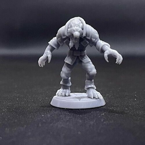 Миниатюра для настольной игры / Ворген #9 (Warcraft) Масштаб 32мм (не высота)