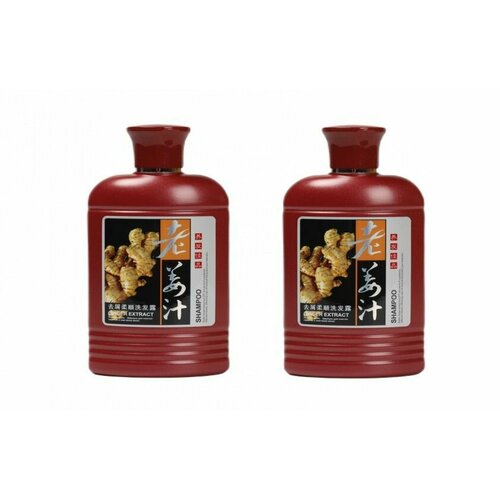 Caimei Шампунь с экстрактом корня имбиря Восстановление и гладкость 400 мл 2 штуки 820₽