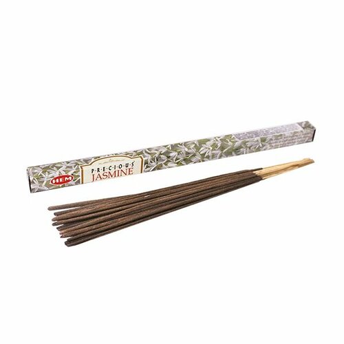 Hem Incense Sticks PRECIOUS JASMINE (Благовония драгоценный жасмин, Хем), уп. 8 палочек.