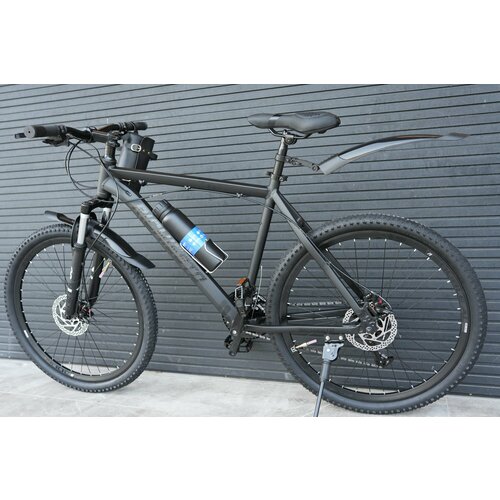 Велосипед 26 Richiesto алюминиевая рама 19 Горный Взрослый Подростковый черный матовый 25900₽