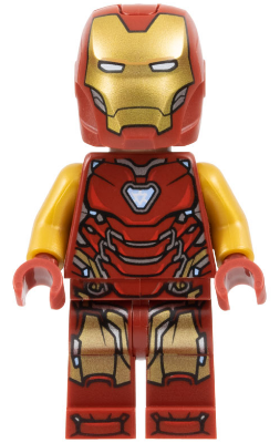 Минифигурка Lego Iron Man - Mark 85 Armor, Large Helmet Visor sh904