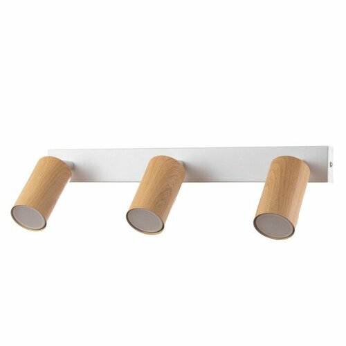 Спот Идиго 3x25Вт GU10 Белый дерево 44х17х16см 5173₽
