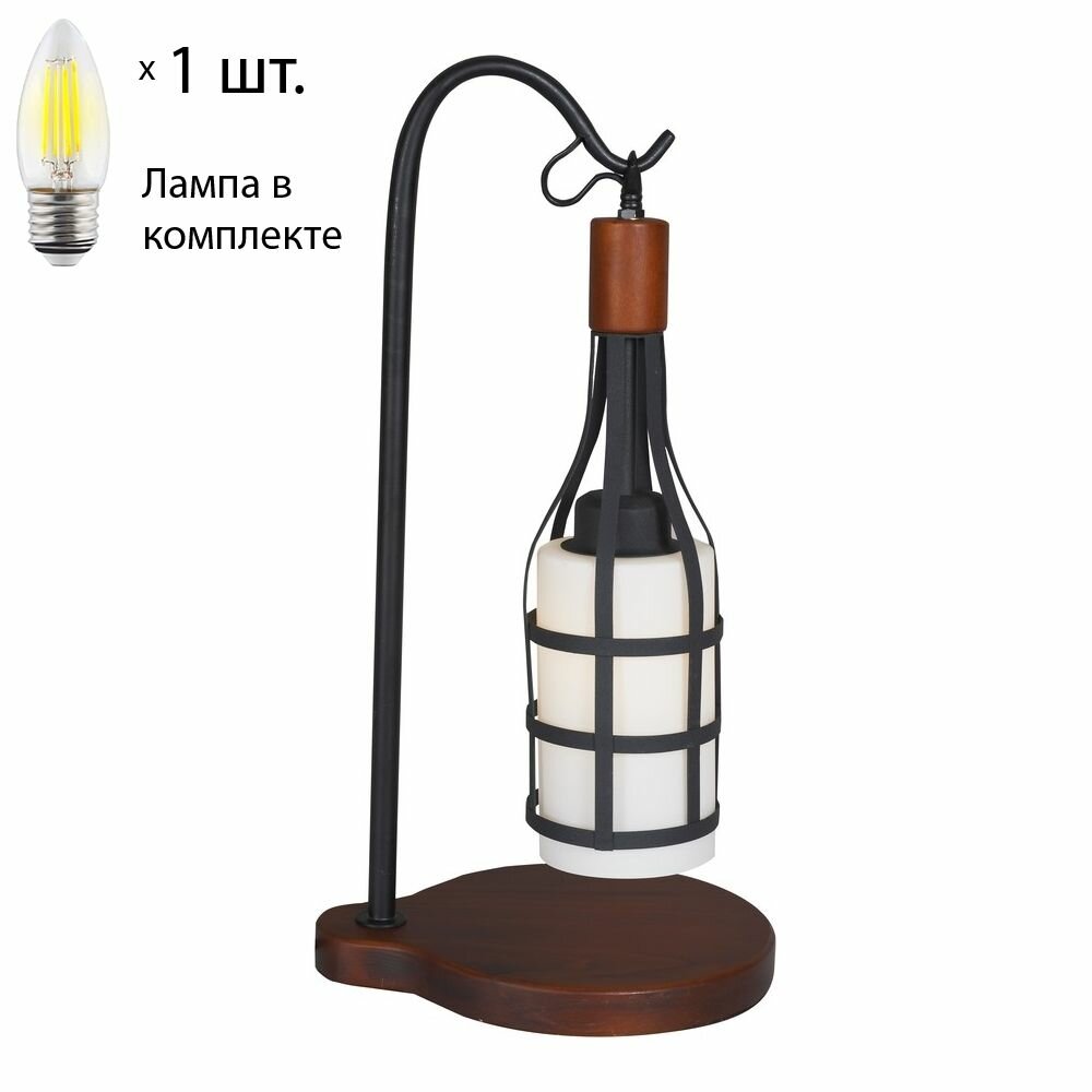 Настольная лампа с лампочкой Velante 589-704-01Lamps E27 Свеча