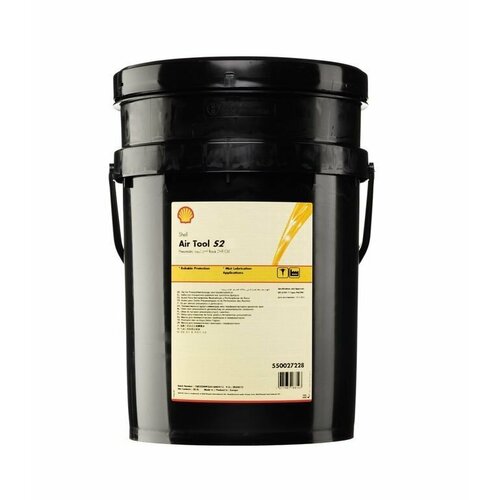 Масло компрессорное Shell AIR TOOL OIL S2 A 100 20 л 14290₽
