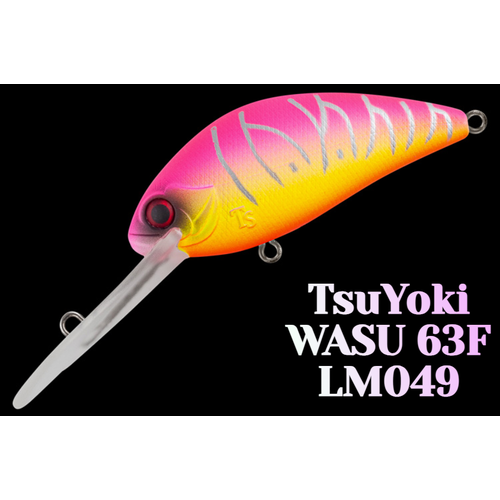 Воблер TsuYoki WASU 63F LM049 вес 13 гр воблер tsuyoki wasu 63f f1530 вес 13 гр