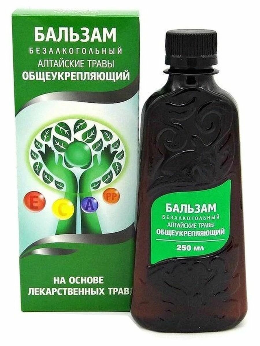 Бальзам Алтайские травы Общеукрепляющий 250 мл, Авео(Алсу)