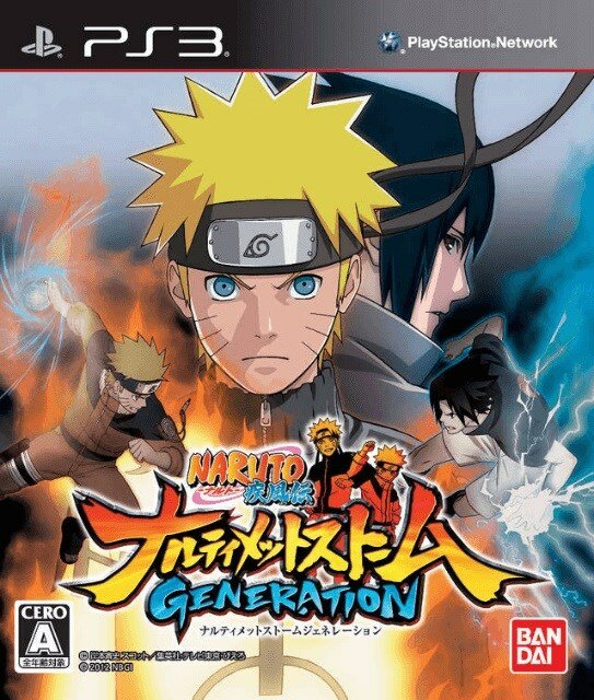 Naruto Shippuden: Ultimate Ninja Storm Generations (Naruto Shippuden: Narutimate Storm Generation) (японская версия) (PS3) Б/У