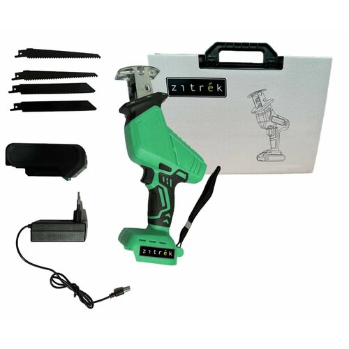 Пила сабельная аккумуляторная ZITREK ZKRS20 20В Li-Ion аккум 1шт кейс 665300₽