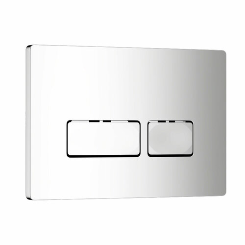 Кнопка смыва WAVE V3 универсальная хром АБС прямоугольная 3920₽