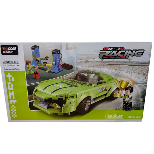 Конструктор Technic техник Decool racing Спорткар зеленый 28002 конструктор спорткар racing club fc1616