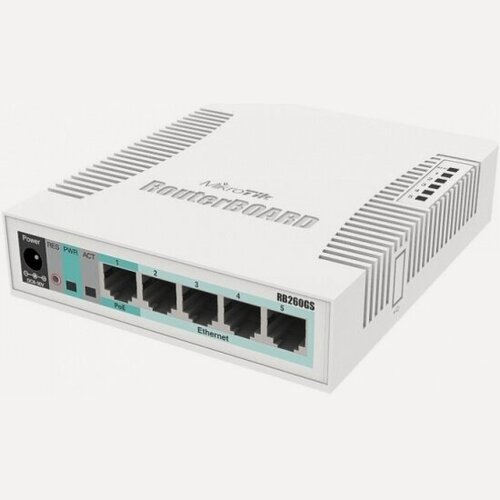 Изображение товара Коммутатор Mikrotik CSS106-5G-1S